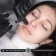 تزریق ژل لب چاک دار برای یک خانم با صورت کشیده