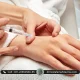 درمان واریس دست با تزریق ژل برای یک بیمار