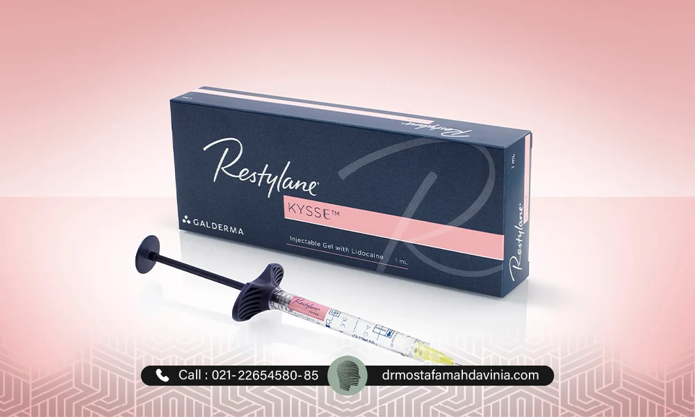 تزریق ژل لب رستیلن