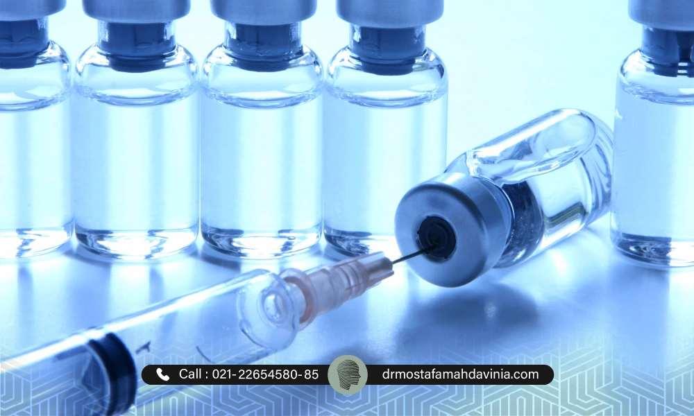 آماده کردن سرنگ ژل برای تزرق ژل باسن