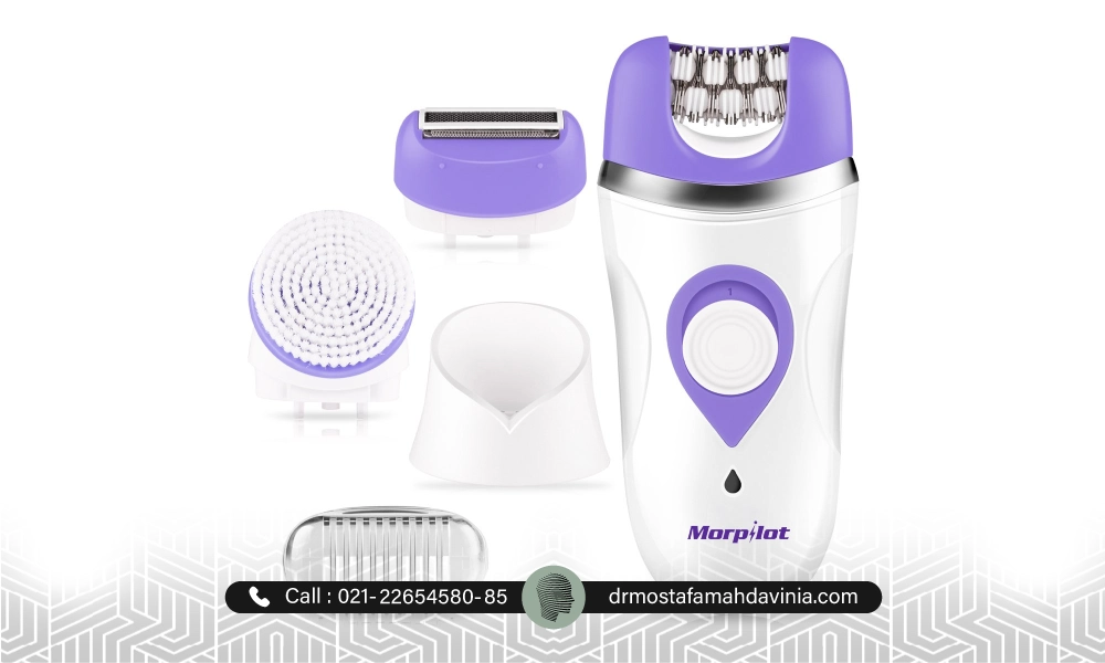 دستگاه اپلاتور برای از بین بردن موهای زائد صورت